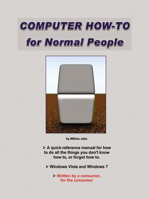 cover image of Computer How-To for Normal People